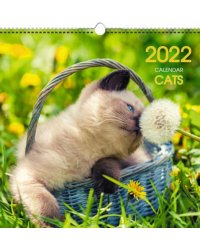 Календарь на 2022 год Домашние любимцы 4, квадратный, средний