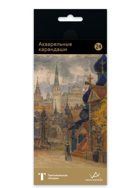 Акварельные карандаши Vista-Artista "Extra Fine. Васнецов 04", 24 цвета, арт. GTG-WPS-24
