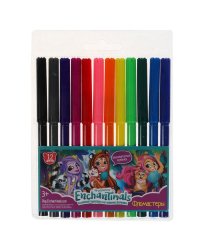 Фломастеры "Enchantimals", 12 цветов