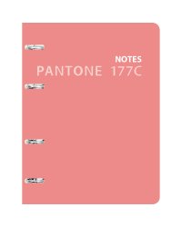 Тетрадь на кольцах "Pantone line. No. 6", А5, 120 листов, клетка