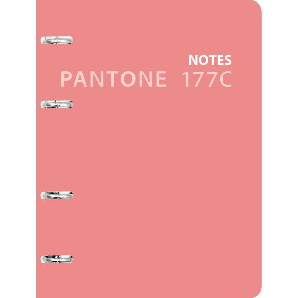 Тетрадь на кольцах "Pantone line. No. 6", А5, 120 листов, клетка