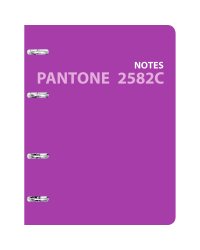 Тетрадь на кольцах "Pantone line. No. 7", А5, 120 листов, клетка