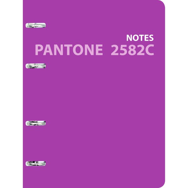 Тетрадь на кольцах "Pantone line. No. 7", А5, 120 листов, клетка