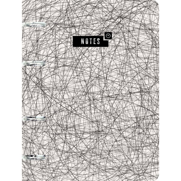 Тетрадь на кольцах "Texture. No. 2", А5, 100 листов, клетка