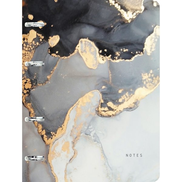 Тетрадь на кольцах "Elements. No. 3", А5, 120 листов, клетка
