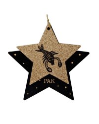 Новогоднее подвесное украшение "Рак", 12x12x1 см, арт. 86431
