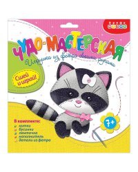 Игрушка из фетра своими руками. Енотик