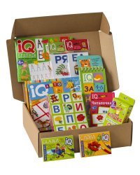 Посылка малышу 4-6 лет: Учимся читать слоги и простые слова. Большая с IQ-играми