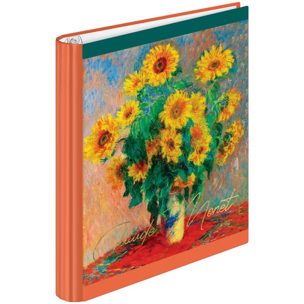 Тетрадь на кольцах "Живопись. Claude Monet", А5, 120 листов, клетка