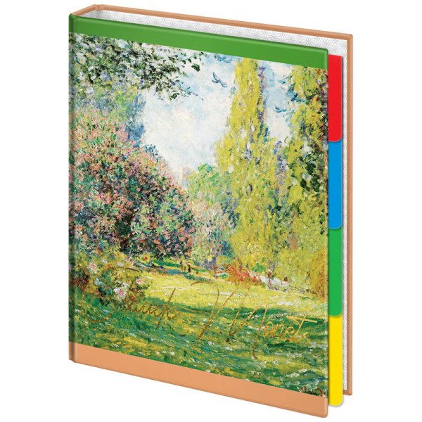 Тетрадь на кольцах "Живопись. Claude Monet", А5, 240 листов, клетка