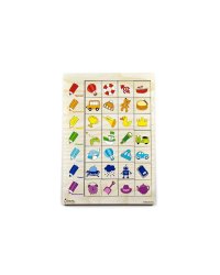 Развивающая игрушка "Ассоциация. Радуга"