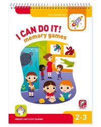 I can do it! Memory Games. 2-3 age. Я могу запоминать! 2-3 года (47 stickers)