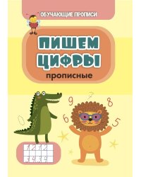 Обучающая пропись. Пишем цифры (прописные)