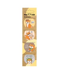 Закладки магнитные для книг "Cute dog", 4 штуки