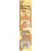 Закладки магнитные для книг "Cute dog", 4 штуки