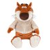 Игрушка мягкая "Тигр Костян в меховом худи", 25 см