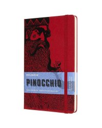 Блокнот. Le Pinocchio Large, 240 страниц, красный