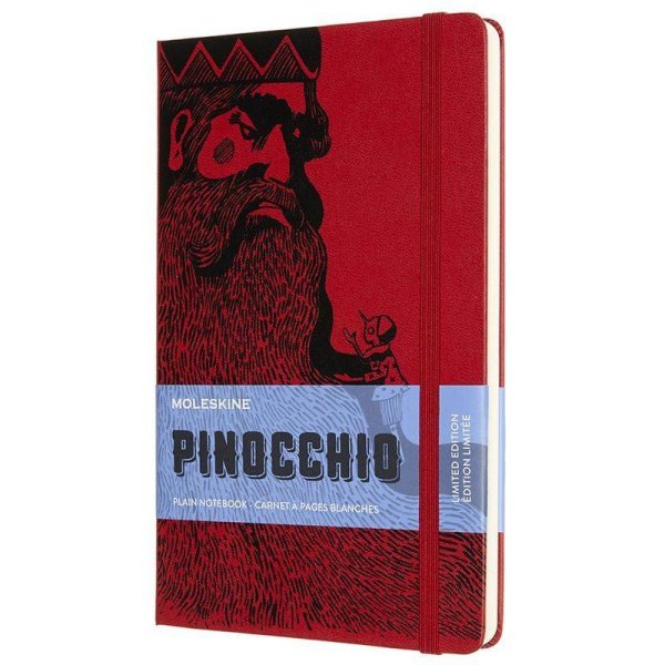 Блокнот. Le Pinocchio Large, 240 страниц, красный