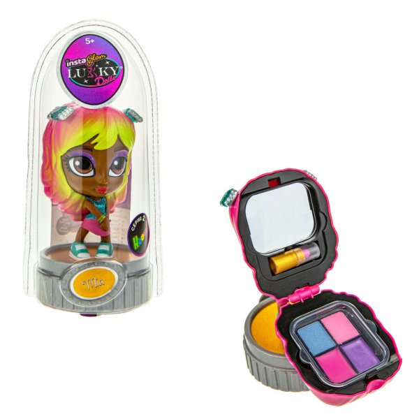 Кукла "Instaglam Lukky Doll Миа неон", 12 см