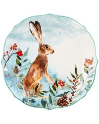 Тарелка закусочная "Лесная сказка. Заяц", 20,5 см