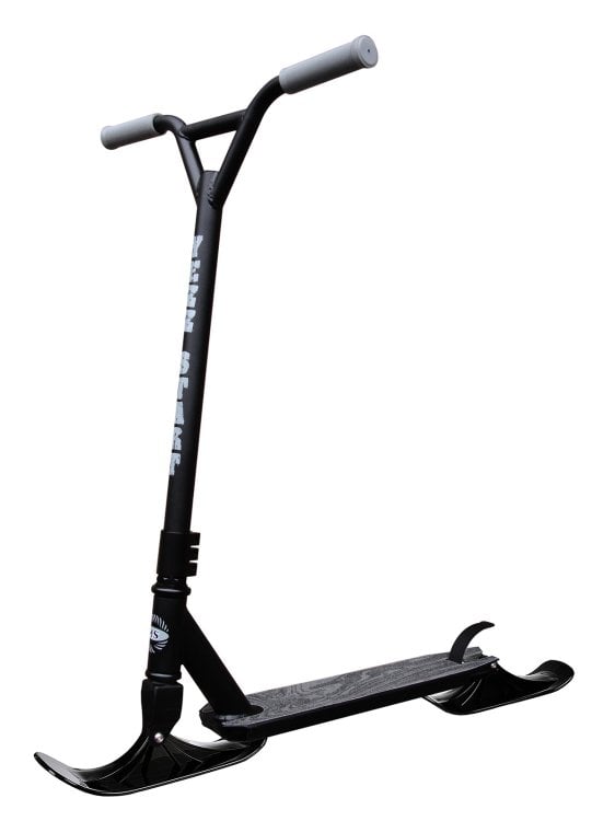 Самокат Yezz Start, с лыжами, цвет: черный, арт. MS-150