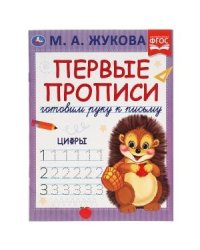 Цифры. Готовим руку к письму. Первые прописи