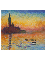 Квадратный скетчбук. Клод Моне