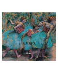 Квадратный скетчбук. Эдгар Дега