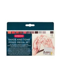Набор красок "Shade &amp; Tone Mixed Media", 12 цветов