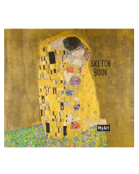 Квадратный скетчбук. Густав Климт