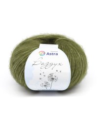 Пряжа Астра "Воздух", цвет: 09 зеленый, 50 грамм, 140 м, 3 мотка (количество товаров в комплекте: 3)