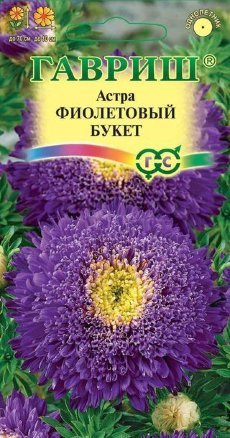 Семена. Астра "Букет фиолетовый" (вес: 0,3 г)