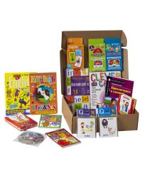 Посылка малышу 7-10 лет: Изучение английского языка. Уровень 4. Большой комплект IQ-игр
