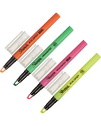 Набор маркеров текстовыделителей "SHARPIE Clearview", 4 штуки