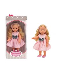Кукла "Bambolina Boutique", 40 см (розовое платье)