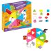 Обложка книги «Настольная игра с прищепками. Цвет и форма»
