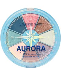 Палетка теней Vivienne Sabo "Aurora Borealis", тон 01