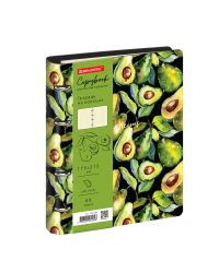 Тетрадь на кольцах "Avocado", А5, 80 листов, клетка