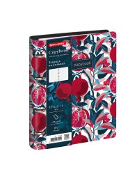 Тетрадь на кольцах "Pomegranate", А5 (180х220 мм), 80 листов, клетка