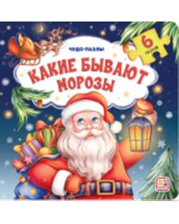 Какие бывают Морозы. Книга с пазлами