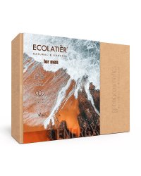 Подарочный набор для мужчин ECOLATIER "Energy" (шампунь 200 мл + гель для душа 200 мл)