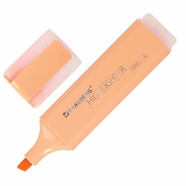 Текстовыделитель "Original Pastel", цвет персиковый, линия 1-5 мм Текстовыделитель "Original Pastel", цвет персиковый, линия 1-5 мм