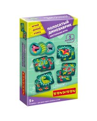 Настольная игра. Полосатый динозаврик