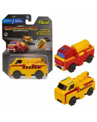 Автовывернушки Transcar Double "Автокран – Бетономешалка", 8 см