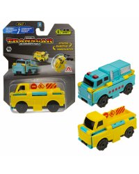 Автовывернушки Transcar Double "Автоспасатель – Дорожные работы", 8 см