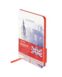 Блокнот Brauberg Vista "London", А6 (100х150 мм), 80 листов, клетка