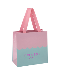 Пакет подарочный &quot;Wave pink&quot;, 20x20x10 см