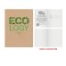Обложка книги «Блокнот. Eco-friendly! No3, А6, 64 листа, точка»
