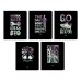 Обложка книги «Тетрадь Total Black. Workout, А5, 48 листов, клетка»