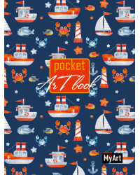 Pocket art book. Кораблики